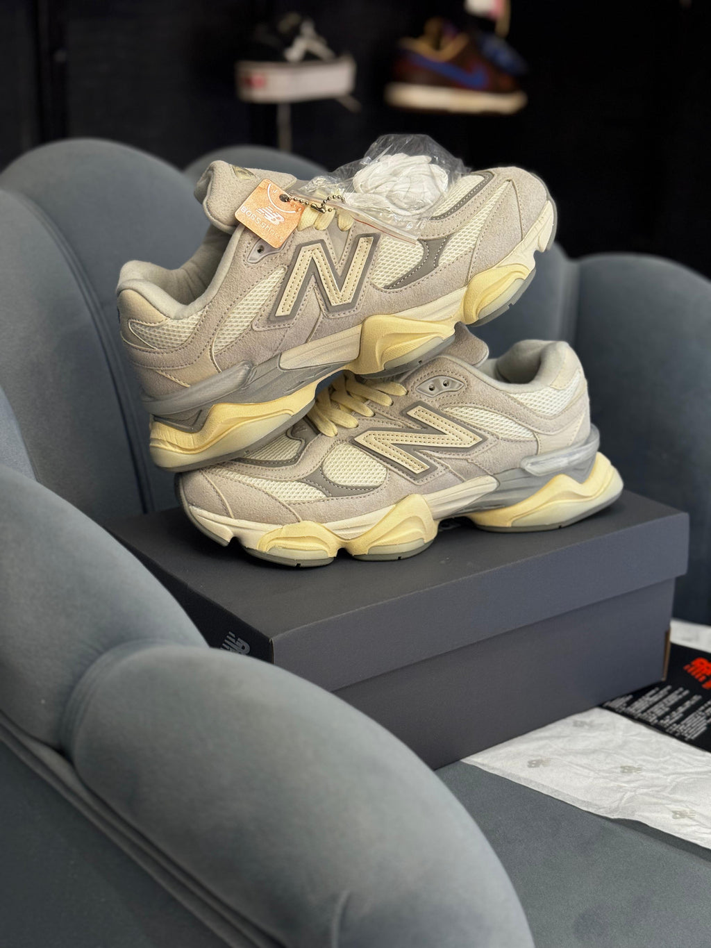 NEW BALANCE 9060 WHITE/GREY🖤