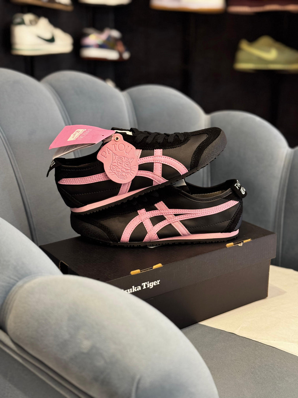 Onitsuka tiger leather x patou