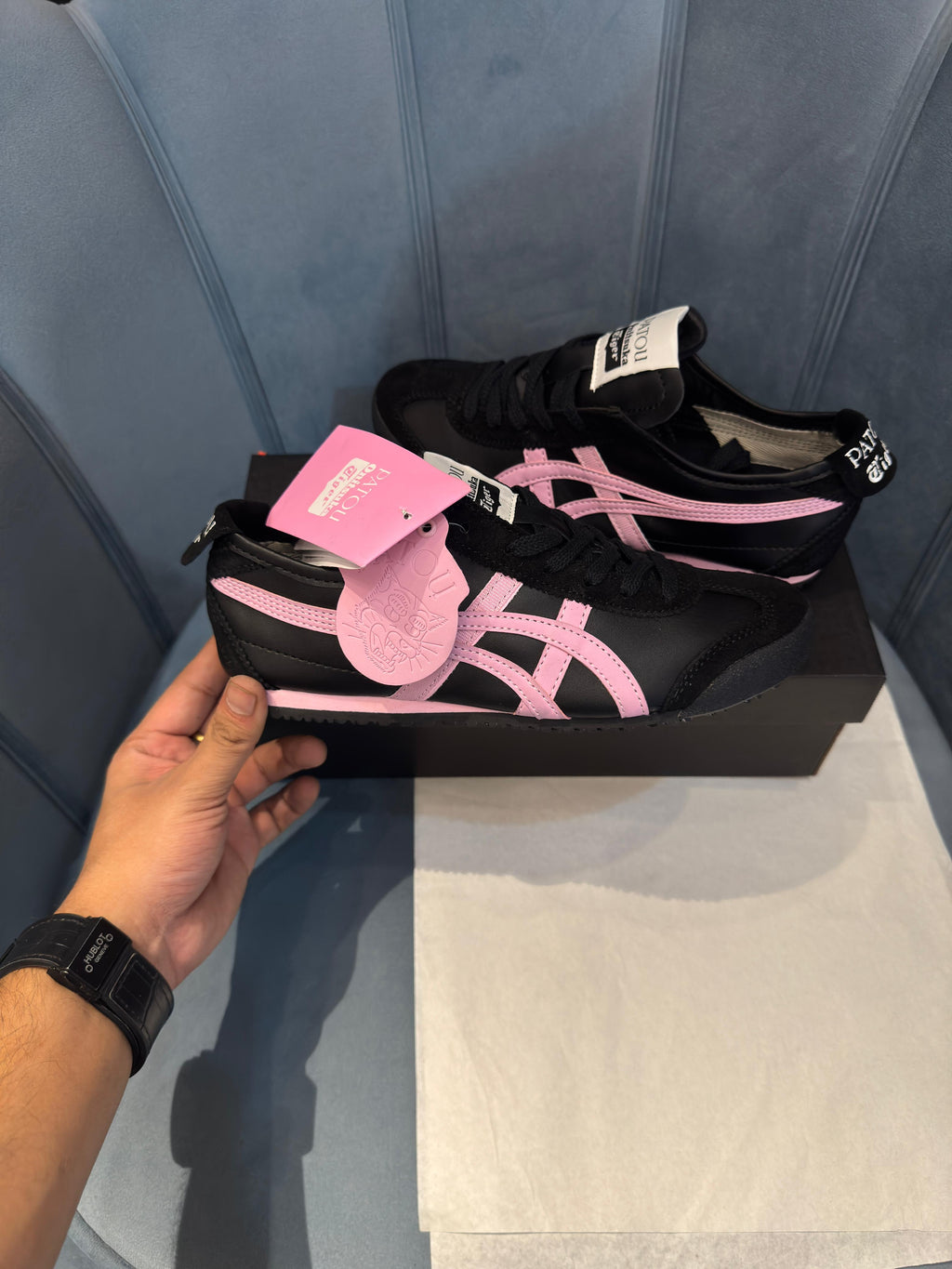 Onitsuka tiger leather x patou