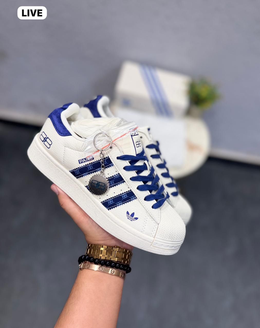 ADIDAS ORIGINALS SUPERSTAR X BALENCIAGA KEYCHAIN
