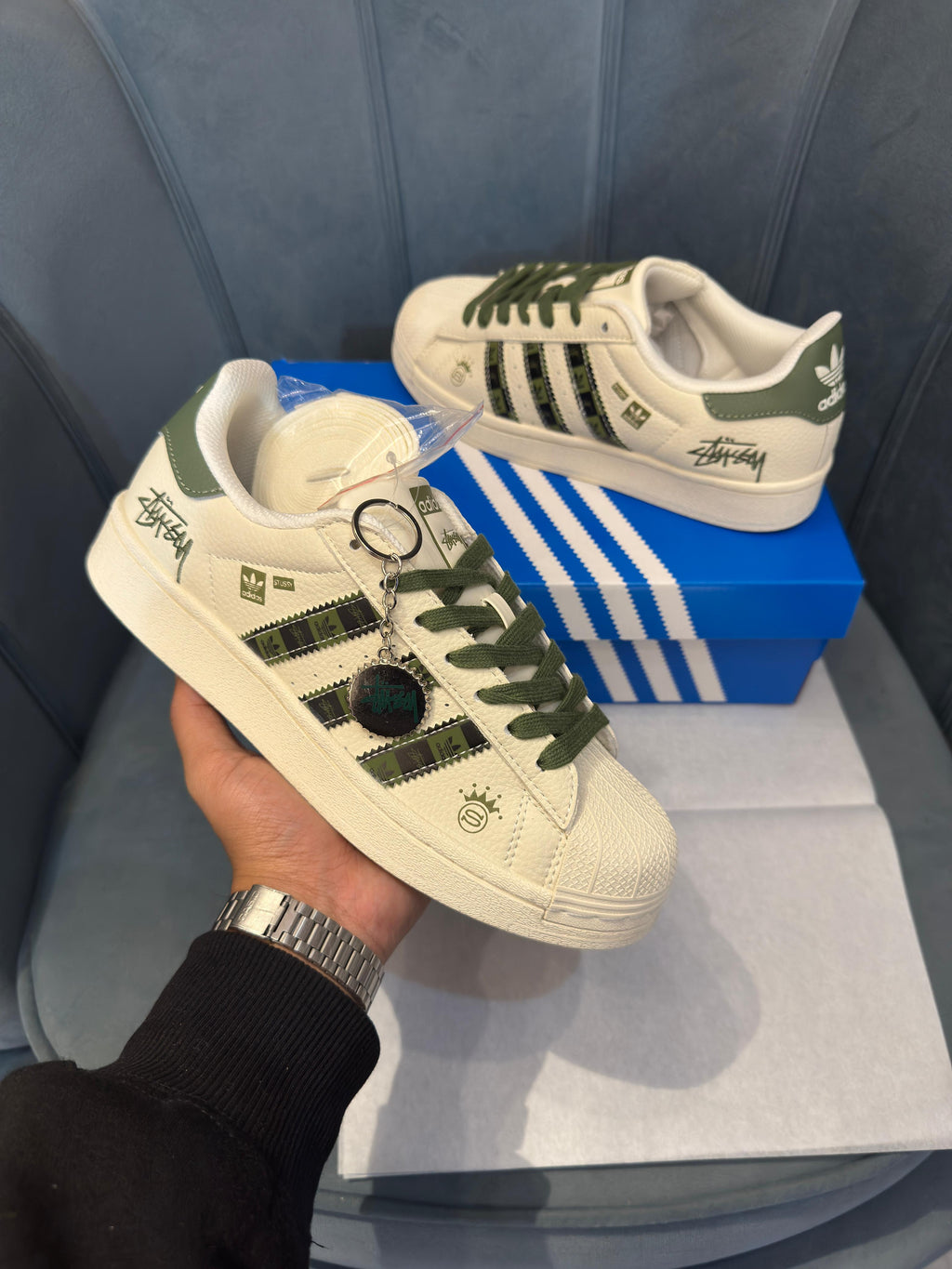 ADIDAS ORIGINAL SUPERSTAR STUSSY