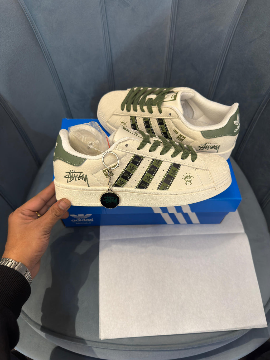 ADIDAS ORIGINAL SUPERSTAR STUSSY
