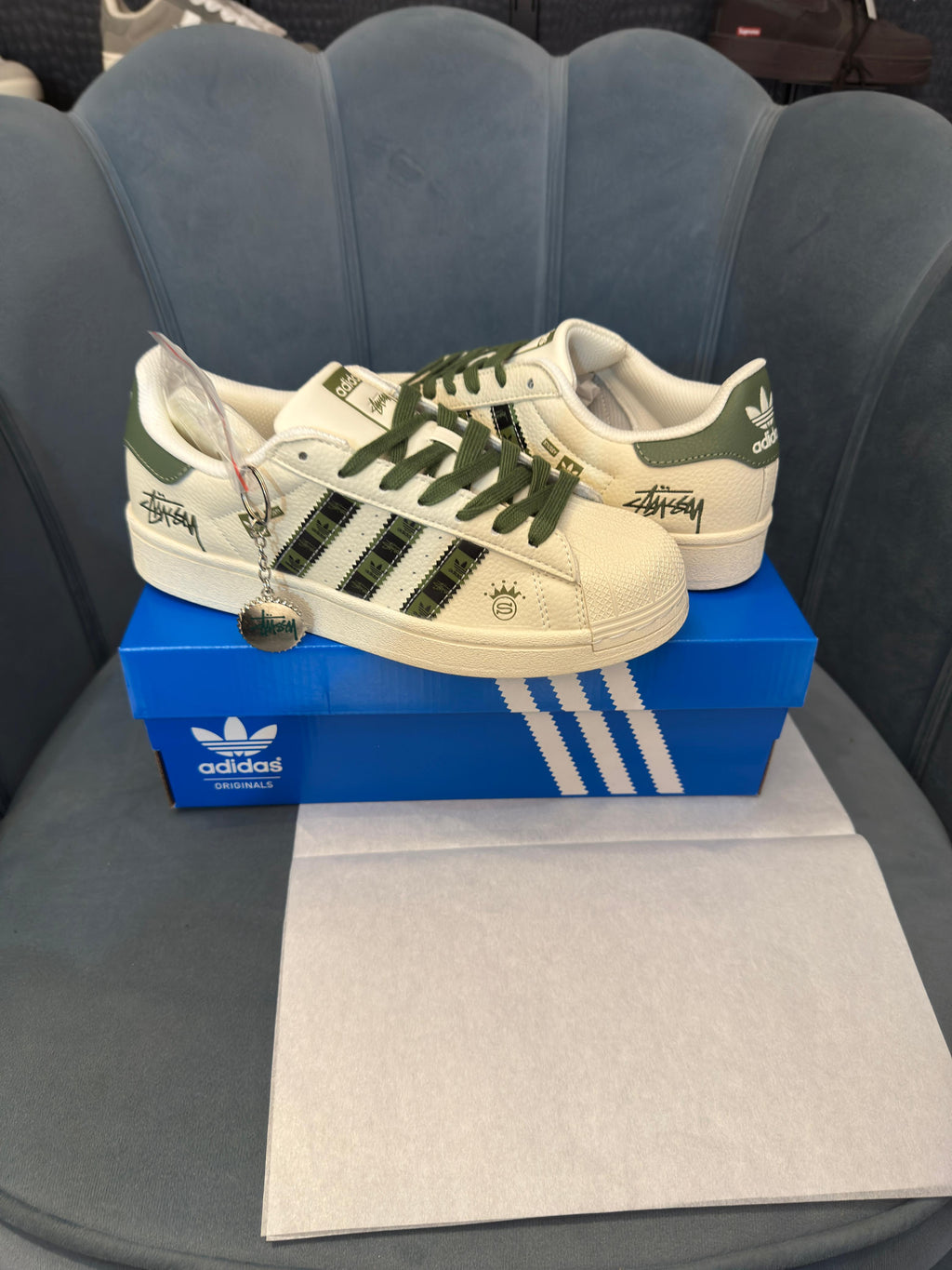 ADIDAS ORIGINAL SUPERSTAR STUSSY