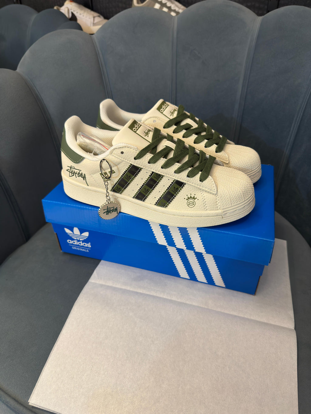ADIDAS ORIGINAL SUPERSTAR STUSSY