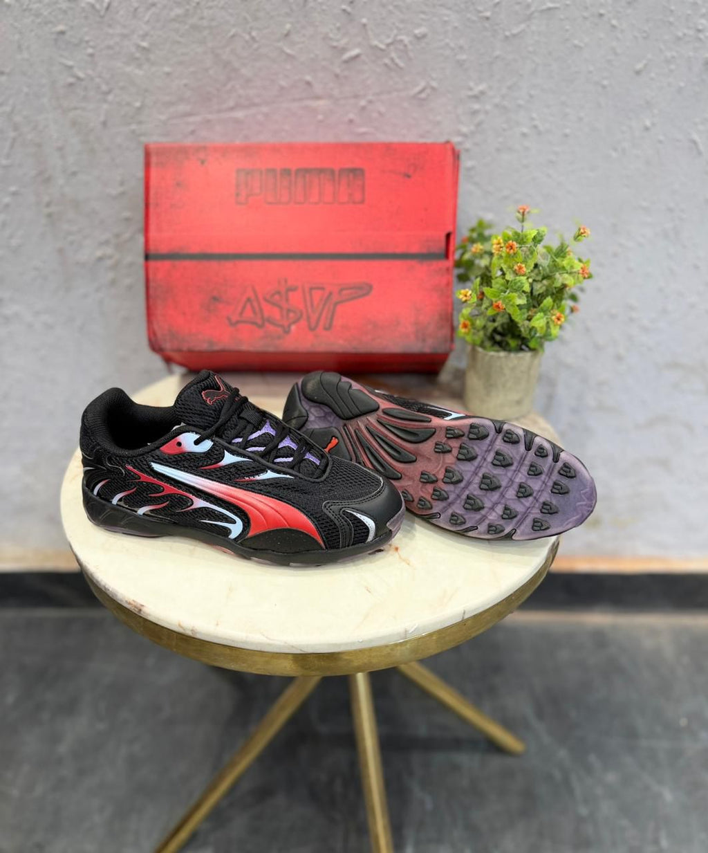 PUMA INHALE ASAP PALE RED