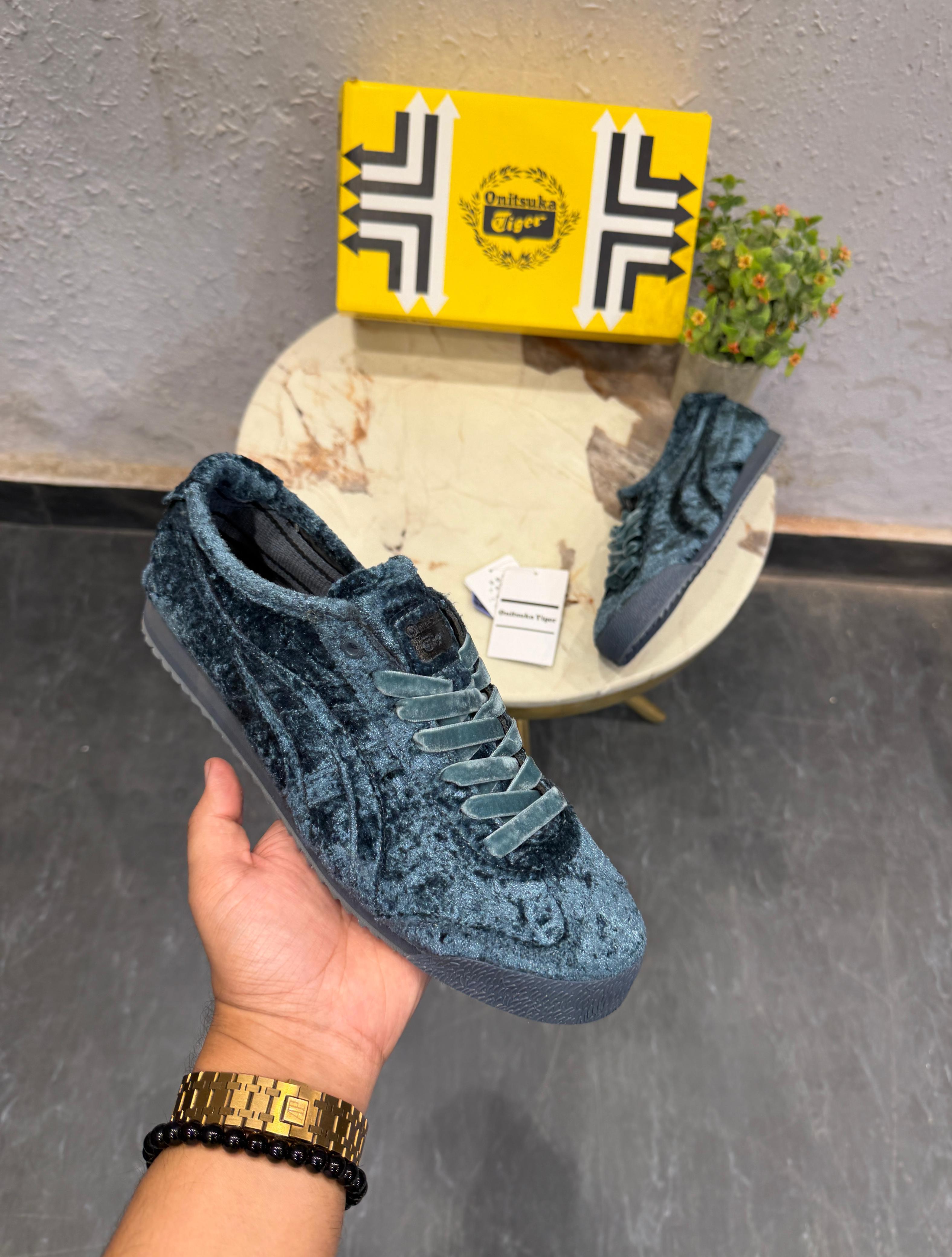 ONITSUKA TIGER MEXICO SD VELVET GREEN