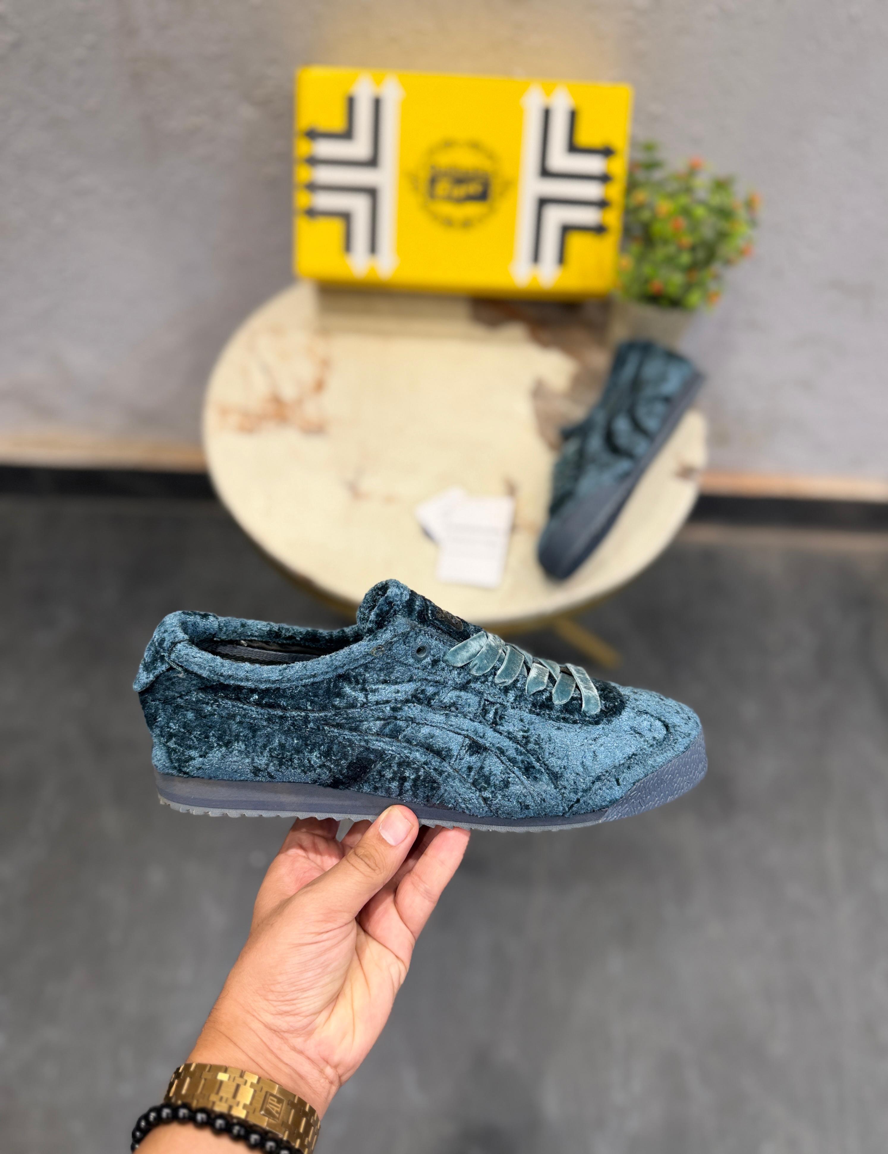 ONITSUKA TIGER MEXICO SD VELVET GREEN