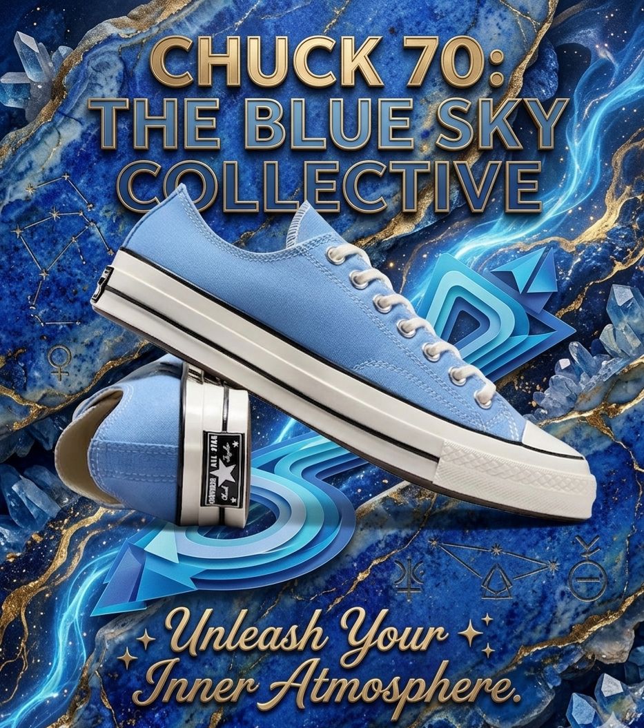 CONVERSE CHUCK 70 LOW SKY BLUE