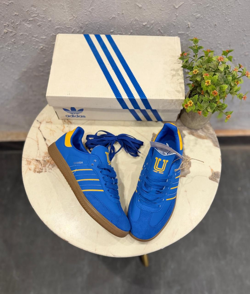 ADIDAS SAMBA ROYAL BLUE YELLOW
