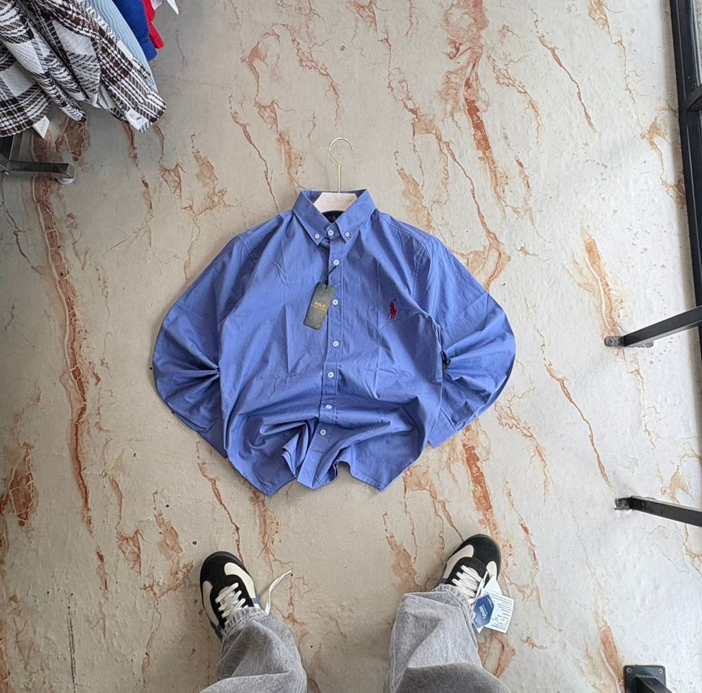 OXFORD PLAIN FULL SLEEVE SHIRT
