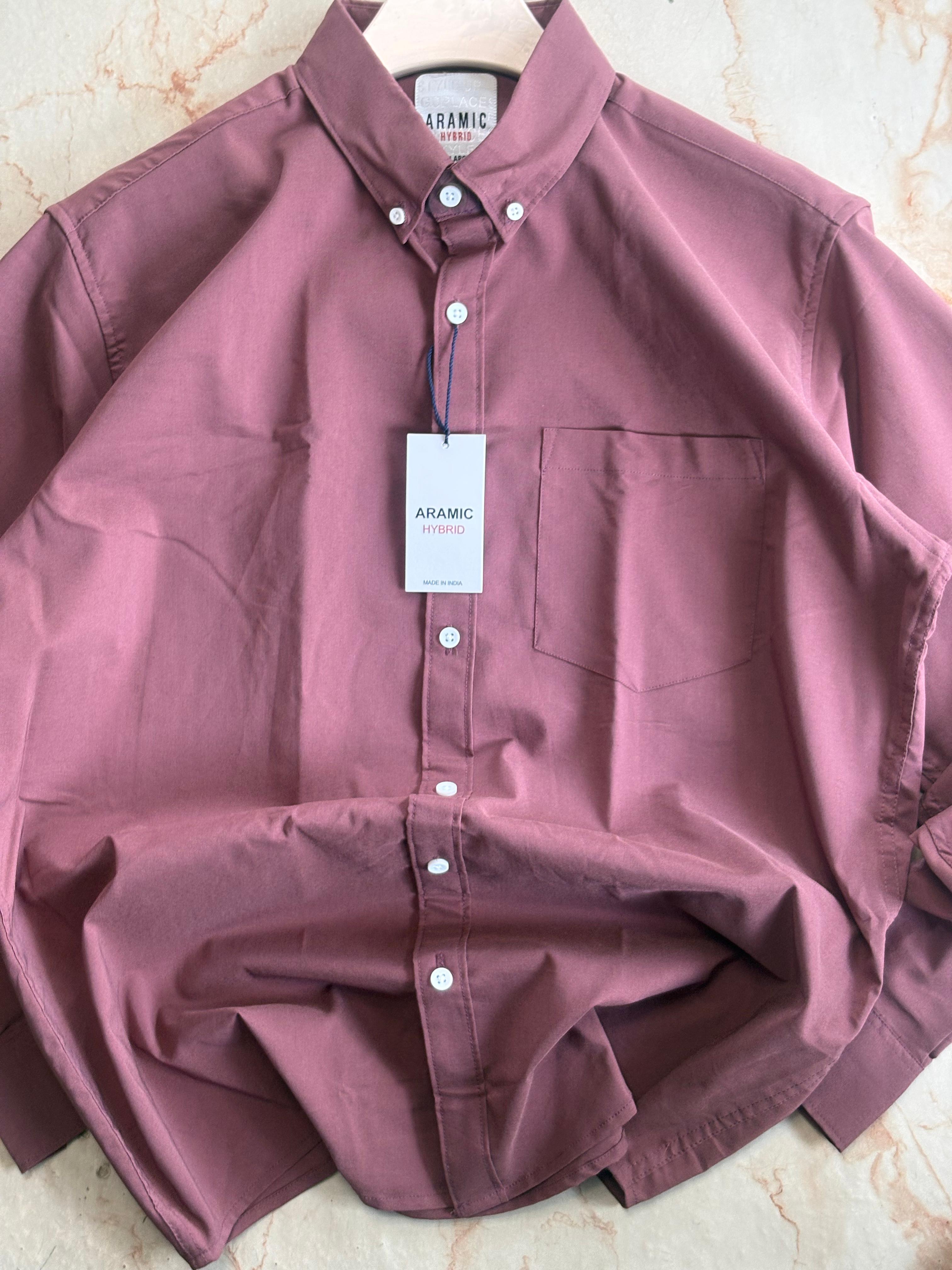 OXFORD PLAIN FULL SLEEVE SHIRT
