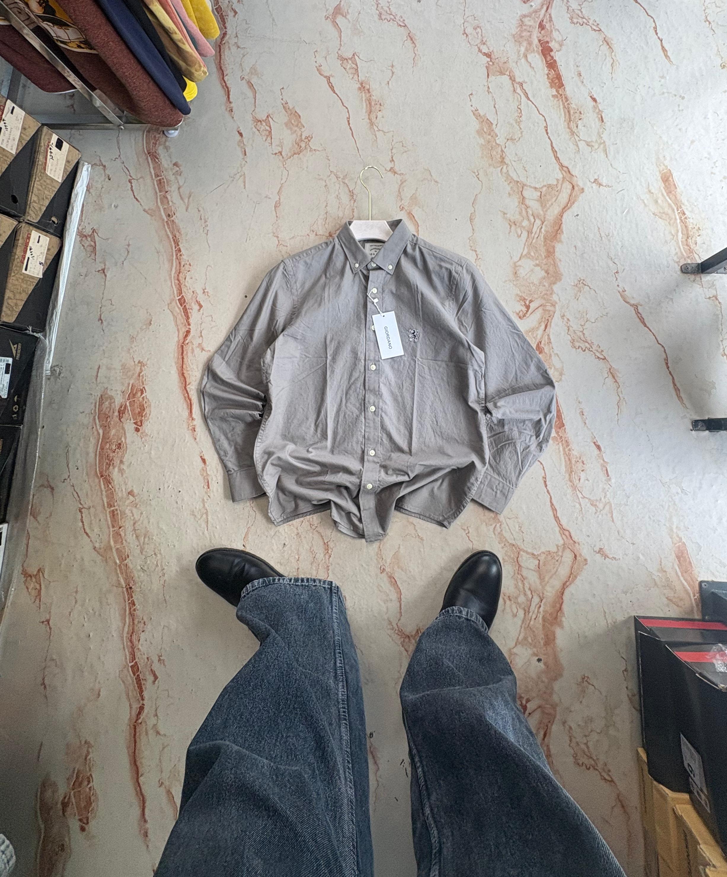OXFORD PLAIN FULL SLEEVE SHIRT