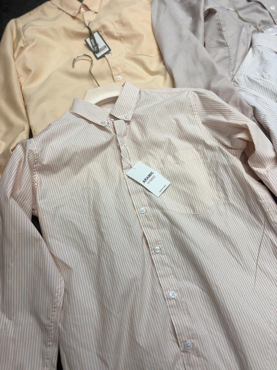 OLD MONEY STRIPS FULL SLEEVE SHIRTS