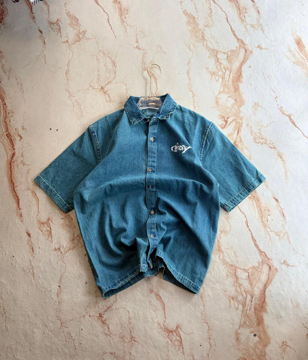 DENIM BOXY SHIRT