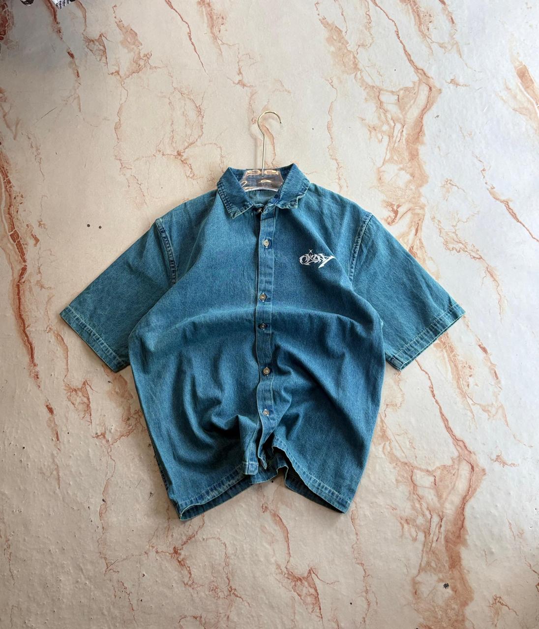 DENIM BOXY SHIRT