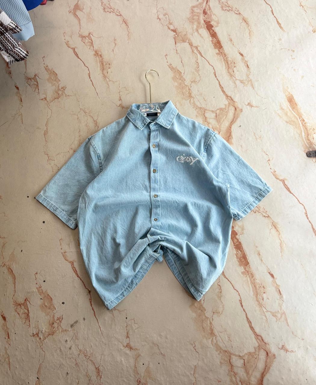 DENIM BOXY SHIRT
